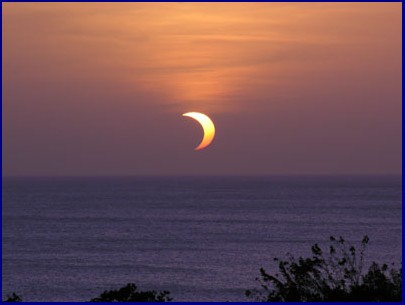 Eclipse de soleil du 8 avril 2005